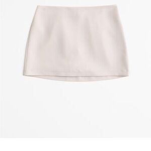 Abercrombie & Fitch Cream Pencil Mini Skirt Cocktail